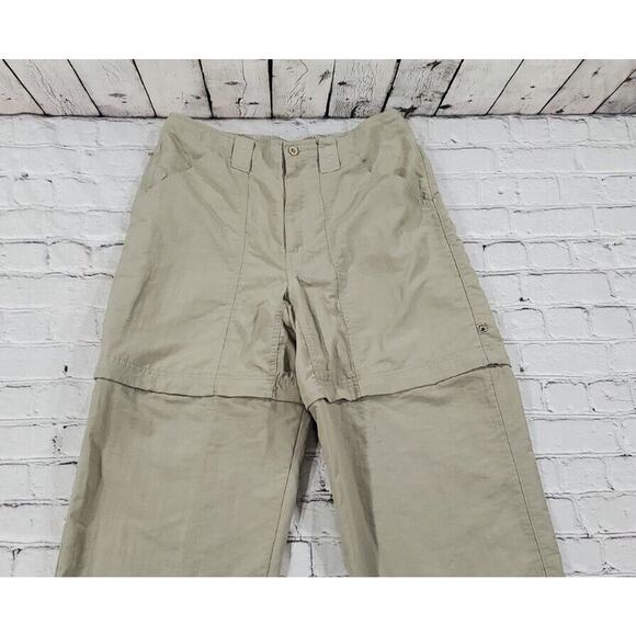 Vintage Alpine Design Hiking Pants Camping Nylon Convertible Pants WOMENS SZ L - Picture 2 of 7